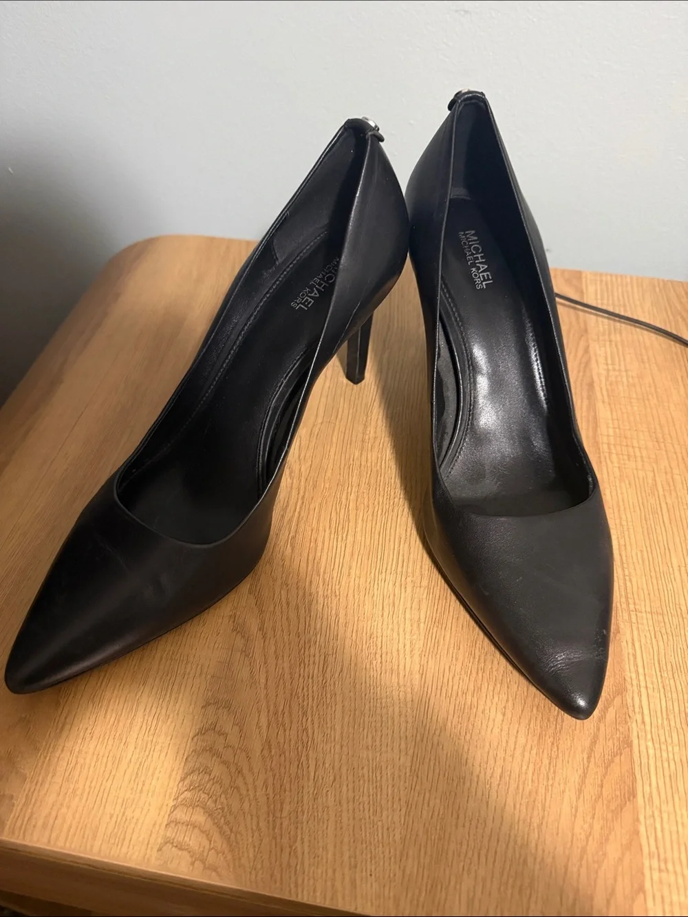Michael Kors Black Pointed Toe Stiletto Pumps